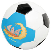 かわいいナチョスコーンチップスサーフィン漫画 サッカーボール (3/4)