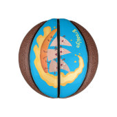 かわいいナチョスコーンチップスサーフィン漫画 ミニバスケットボール (縦)