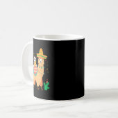 かわいいナマケモノとタコスとメキシコのS コーヒーマグカップ (正面左)