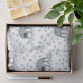 かわいいナマケモノの水彩模様 薄葉紙 (ギフト)