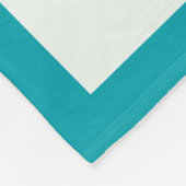 かわいいナマケモノパーソナライズされた学校 フリースブランケット (角)