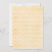 かわいいナマケモノベビーモンミートロピカルグリーンベビーシャワー 招待状 (裏面)