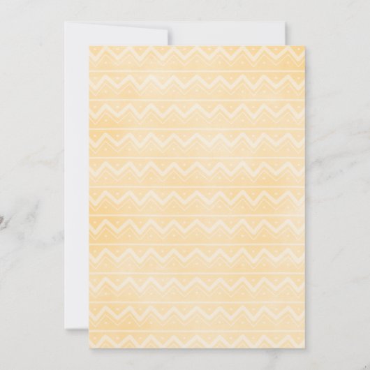 かわいいナマケモノベビーモンミートロピカルグリーンベビーシャワー 招待状 (裏面)