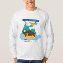 かわいいナマケモノ私は年に2回6ヶ月の休暇が必要