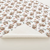 かわいいナマケモノ シェルパブランケット (3/4)