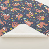 かわいいナマケモノ シェルパブランケット (3/4)