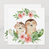 かわいいナマケモノ シーズンカード (正面/裏面)