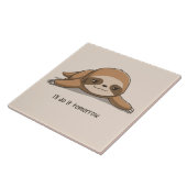 かわいいナマケモノ タイル (側面)