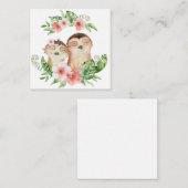 かわいいナマケモノ ノートカード (正面/裏面)