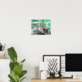 かわいいナマケモノ！ ポスター (ホームオフィス)