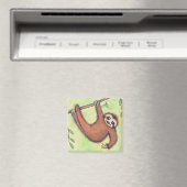 かわいいナマケモノ マグネット (インサイチュ (食洗機))