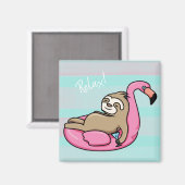 かわいいナマケモノ マグネット (正面/裏面)