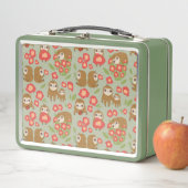 かわいいナマケモノ メタルランチボックス (インサイチュ)