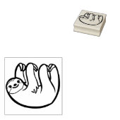 かわいいナマケモノ ラバースタンプ (押印)