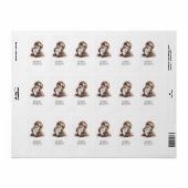 かわいいナマケモノ ラベル (フルシート)