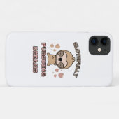 かわいいナマケモノ 動物パロディ Case-Mate iPhoneケース (裏面(横))
