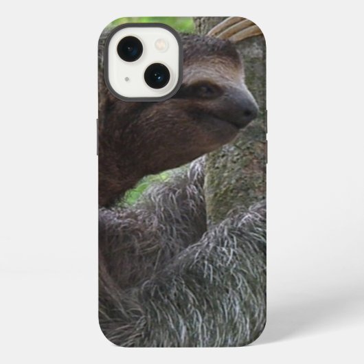 かわいいナマケモノ iPhoneケース (裏面)