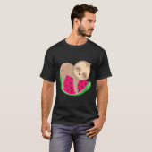 かわいいナマゲスイカ Tシャツ (正面フル)