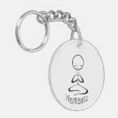 かわいいナマステキーチェーン キーホルダー (正面左)