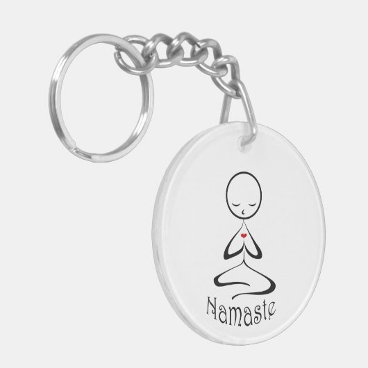 かわいいナマステキーチェーン キーホルダー (正面左)