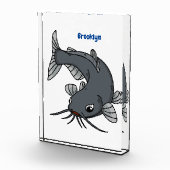 かわいいナマズの漫画イラストレーション フォトブロック (右)