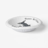 かわいいナマズの漫画イラストレーション ペーパーボウル (傾斜あり)