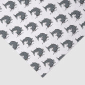 かわいいナマズの漫画イラストレーション 薄葉紙 (詳細)