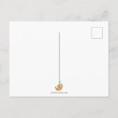 かわいいナマママママサハッピーママママザデイカード ポストカード (裏面)