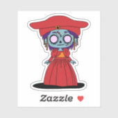 かわいいナミビアンゾンビ シール (シート)