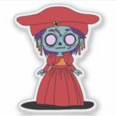 かわいいナミビアンゾンビ シール (正面)