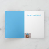 かわいいナースありがとう カード (内部)