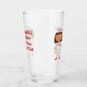 かわいいナースが物を良くする タンブラーグラス (左)