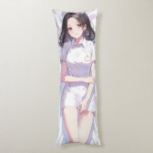 かわいいナースアニメ ボディピロー (裏面 (縦))