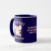 かわいいナースオンシフトジェルボアコーヒー マグカップ (正面左)