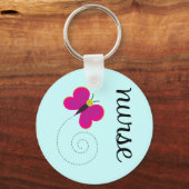 かわいいナースキーチェーン キーホルダー (正面)