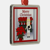 かわいいナースクリスマスプレミアムオーナメント4 メタルオーナメント (右)