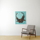 かわいいナースサメ タペストリー (インサイチュ)