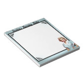 かわいいナースピンナップ_ラブランゲージ ノートパッド (アングル)