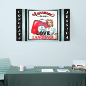 かわいいナースピンナップ_ラブランゲージ 横断幕 (トレードショー)