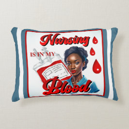 かわいいナースピンナップ_血の中だ アクセントクッション