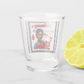 かわいいナースピンナップ_血の中だ ショットグラス (裏面)