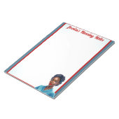 かわいいナースピンナップ_血の中だ ノートパッド (アングル)