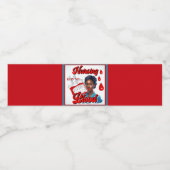 かわいいナースピンナップ_血の中だ ペットボトルラベル (シングルラベル)