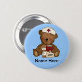 かわいいナースボタン 缶バッジ (正面&裏面)