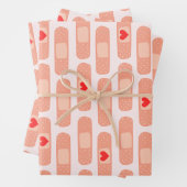 かわいいナースラッピング紙 ラッピングペーパーシート (インサイチュ)