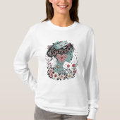 かわいいナース介護者 Tシャツ (正面)