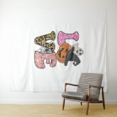 かわいいナース幽霊ハロウィーン タペストリー (インサイチュ(横))