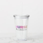 かわいいナース感謝ギフトトレンディー看護 アクリルタンブラー (正面)
