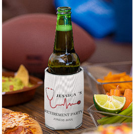 かわいいナース退職パーティー 缶クーラー