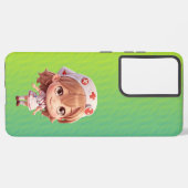 かわいいナース2の電話ケース SAMSUNG GALAXYケース (左側面)